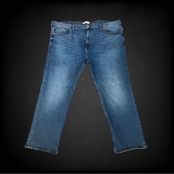Calvin Klein Relaxed Straight Leg Jeans Size 48x30 - Picture 1 of 8